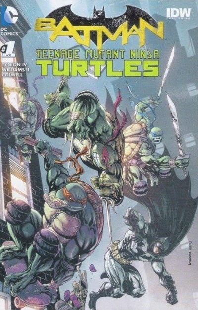 BATMAN / TEENAGE MUTANT NINJA TURTLES #1-HAST