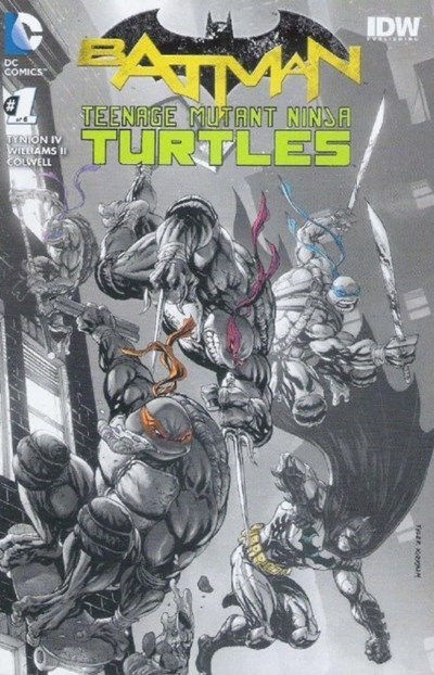 BATMAN / TEENAGE MUTANT NINJA TURTLES #1-HAST-B