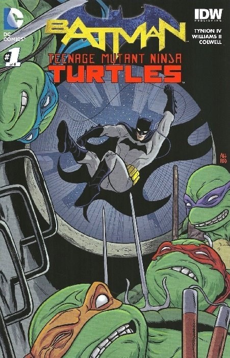 BATMAN / TEENAGE MUTANT NINJA TURTLES #1-NEWBC