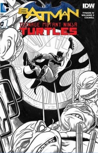 BATMAN / TEENAGE MUTANT NINJA TURTLES #1-NEWBC-B