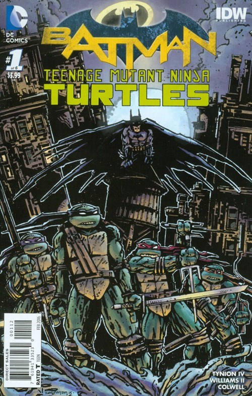 BATMAN / TEENAGE MUTANT NINJA TURTLES #1-RI