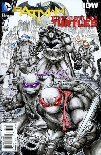 BATMAN / TEENAGE MUTANT NINJA TURTLES #1-2nd