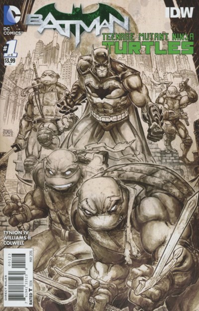 BATMAN / TEENAGE MUTANT NINJA TURTLES #1-3rd