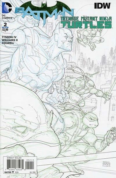 BATMAN / TEENAGE MUTANT NINJA TURTLES #2-4th