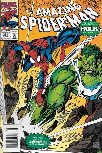 THE AMAZING SPIDER-MAN #381B