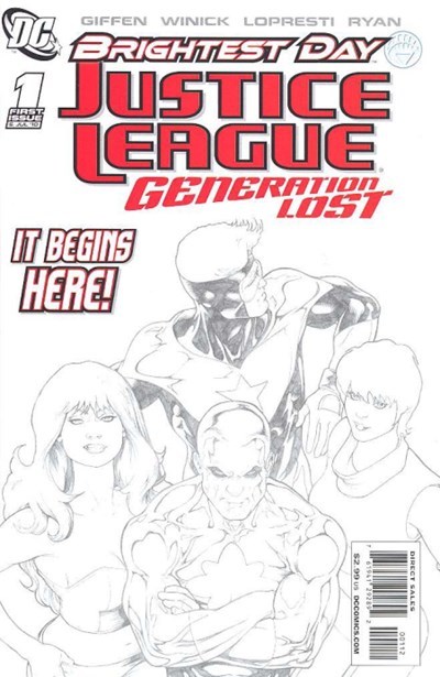 JUSTICE LEAGUE: GENERATION LOST #1-2nd