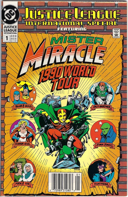 JUSTICE LEAGUE INTERNATIONAL: SPECIAL #1B