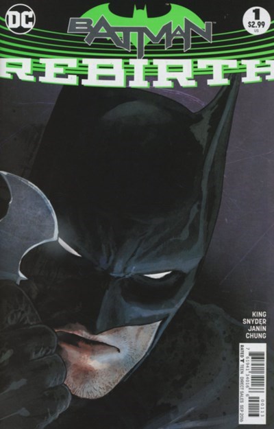 BATMAN: REBIRTH #1-3rd