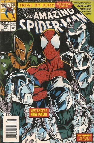 THE AMAZING SPIDER-MAN #385B