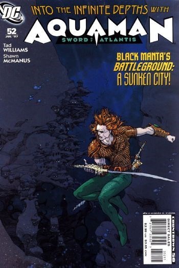AQUAMAN: SWORD OF ATLANTIS #52