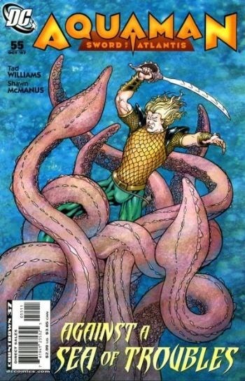 AQUAMAN: SWORD OF ATLANTIS #55
