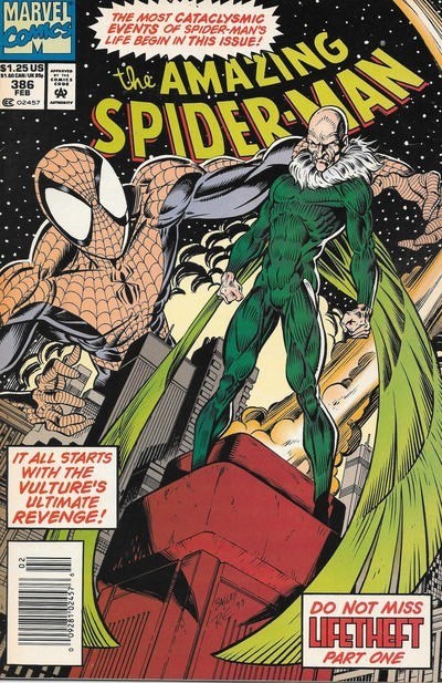 THE AMAZING SPIDER-MAN #386B