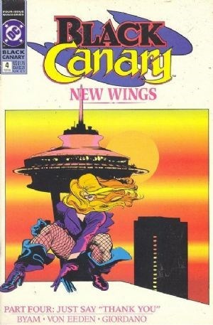 BLACK CANARY #4