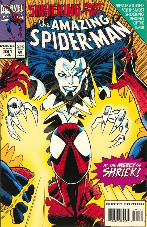 THE AMAZING SPIDER-MAN #391