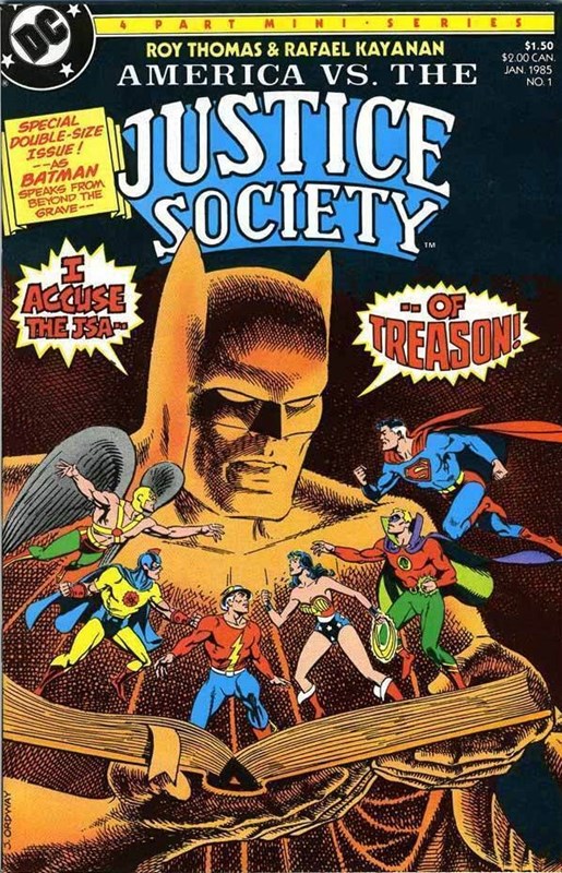 AMERICA VS. THE JUSTICE SOCIETY #1