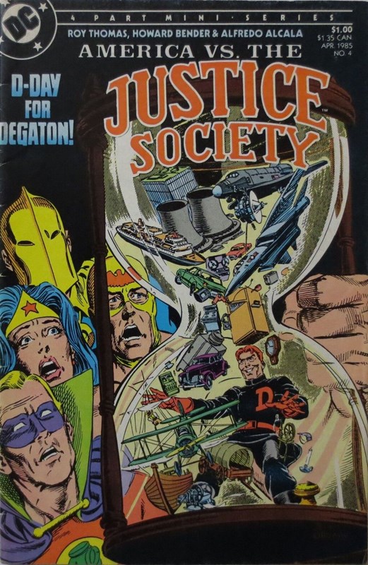 AMERICA VS. THE JUSTICE SOCIETY #4