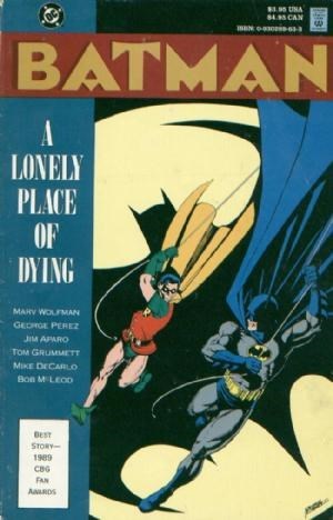 BATMAN: A LONELY PLACE OF DYING #1