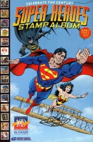 CELEBRATE THE CENTURY SUPER HEROES STAMP ALBUM #1