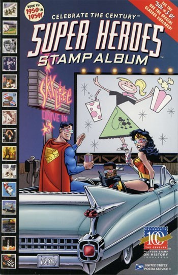 CELEBRATE THE CENTURY SUPER HEROES STAMP ALBUM #6
