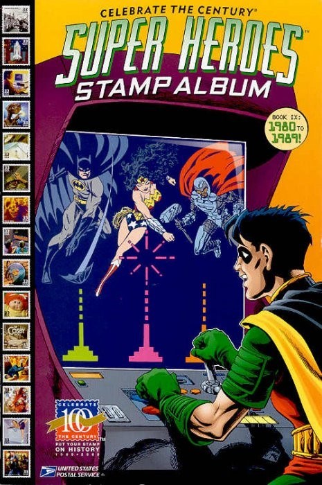 CELEBRATE THE CENTURY SUPER HEROES STAMP ALBUM #9