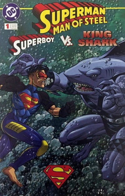 SUPERMAN MAN OF STEEL : SUPERBOY VS. KING SHARK #1