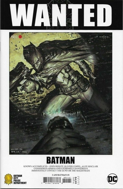 I AM BATMAN #1-RI