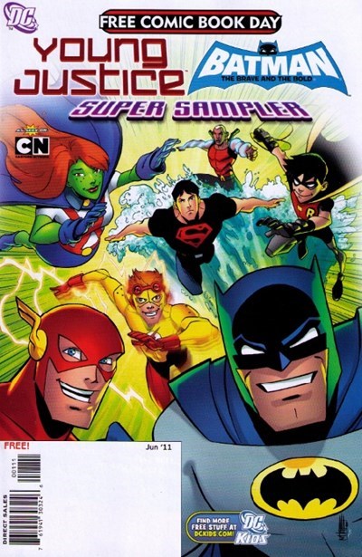 FCBD 2011: YOUNG JUSTICE / BATMAN: SUPER SAMPLER #nn