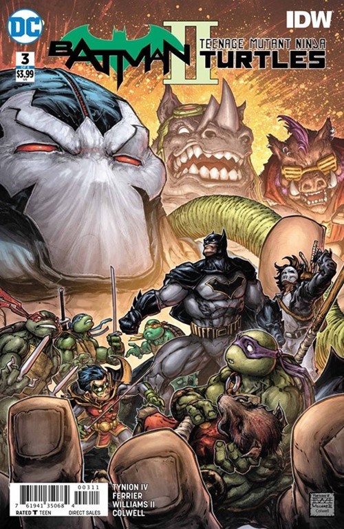 BATMAN / TEENAGE MUTANT NINJA TURTLES II #3