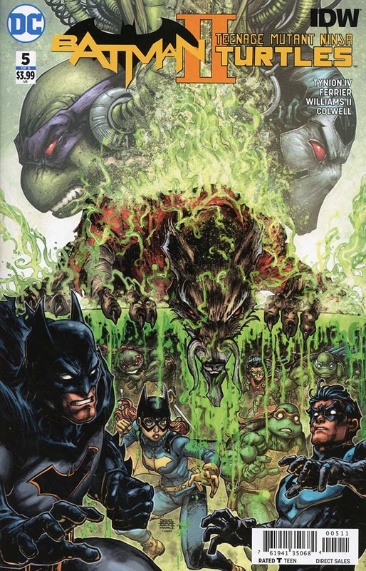 BATMAN / TEENAGE MUTANT NINJA TURTLES II #5