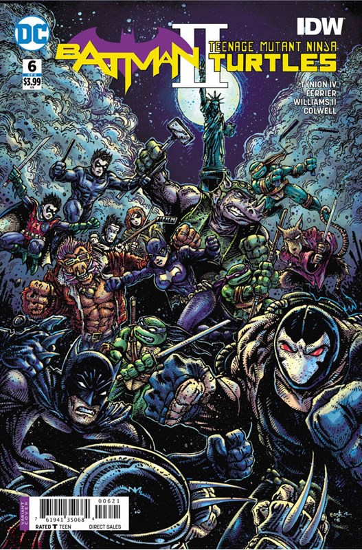 BATMAN / TEENAGE MUTANT NINJA TURTLES II #6B