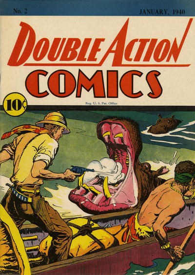 DOUBLE ACTION COMICS #2