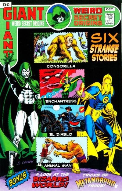 WEIRD SECRET ORIGINS #nn