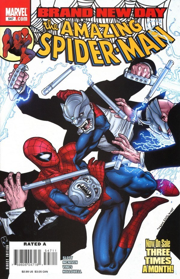 THE AMAZING SPIDER-MAN #547