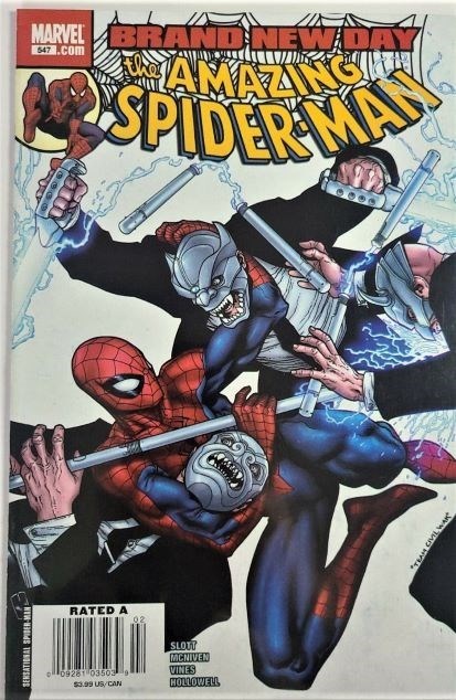 THE AMAZING SPIDER-MAN #547B