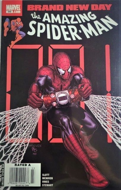 THE AMAZING SPIDER-MAN #548B