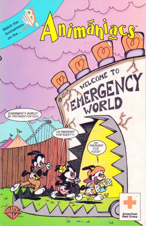 ANIMANIACS EMERGENCY WORLD RED CROSS SPECIAL #1