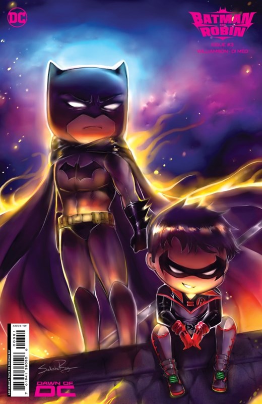 BATMAN AND ROBIN #3-RI-B