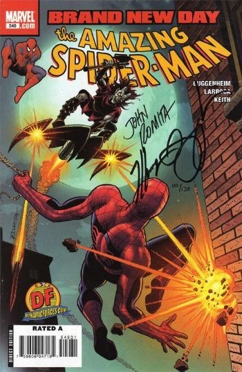 THE AMAZING SPIDER-MAN #549-DF