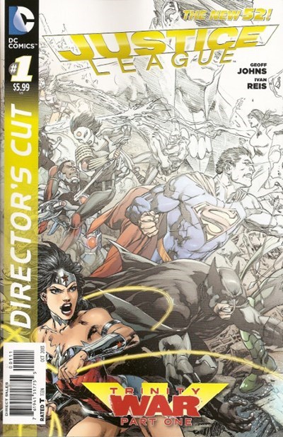 JUSTICE LEAGUE: TRINITY WAR DIRECTOR'S CUT #1