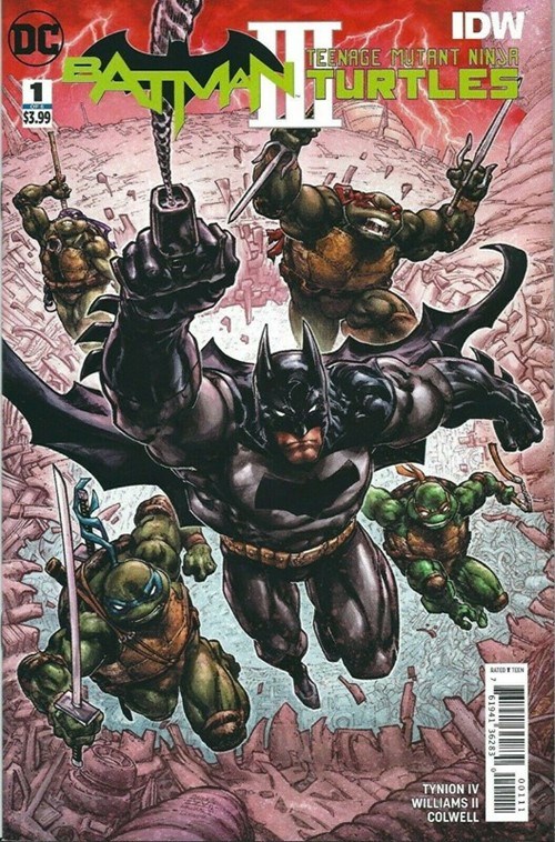 BATMAN / TEENAGE MUTANT NINJA TURTLES III #1