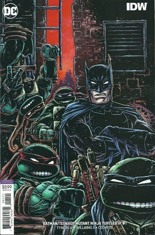 BATMAN / TEENAGE MUTANT NINJA TURTLES III #1B