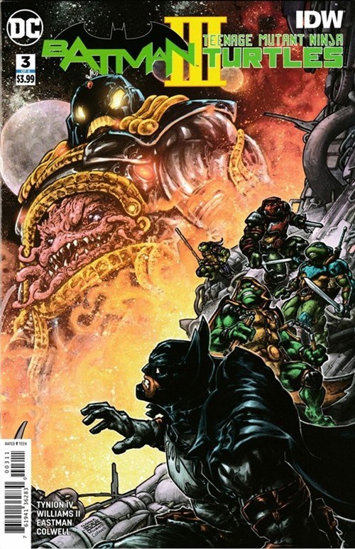BATMAN / TEENAGE MUTANT NINJA TURTLES III #3