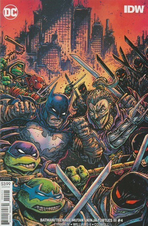 BATMAN / TEENAGE MUTANT NINJA TURTLES III #4B