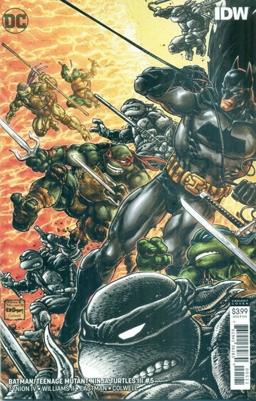 BATMAN / TEENAGE MUTANT NINJA TURTLES III #5B