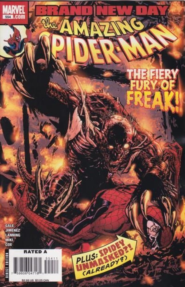THE AMAZING SPIDER-MAN #554