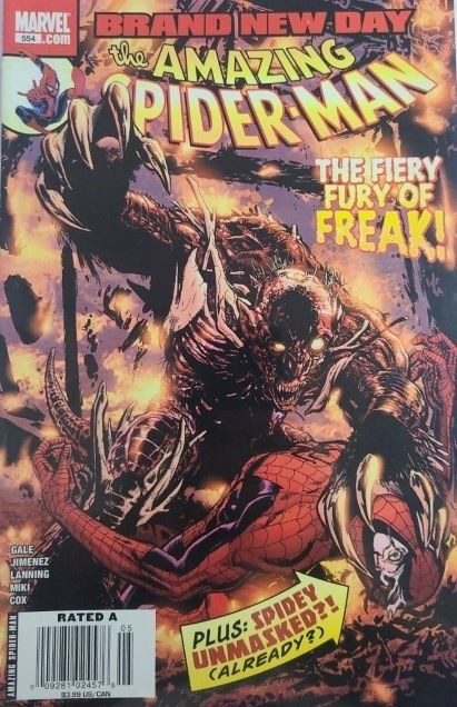 THE AMAZING SPIDER-MAN #554B