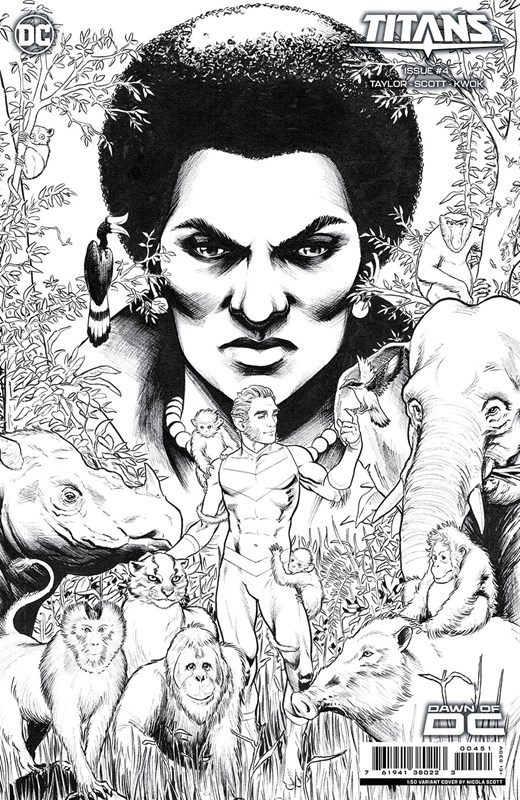 Titans #4-RI-B