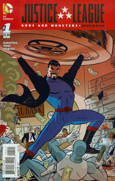 JUSTICE LEAGUE: GODS & MONSTERS - SUPERMAN #1B