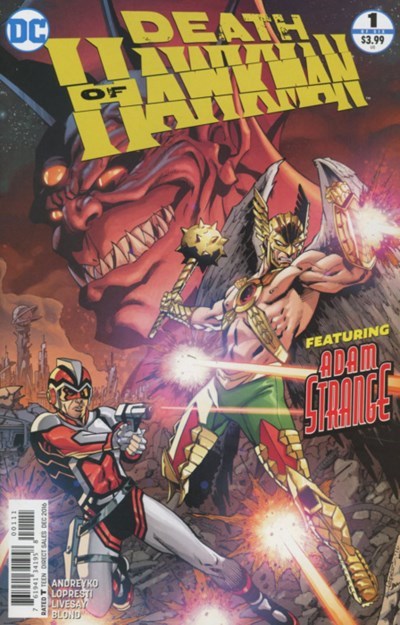 THE DEATH OF HAWKMAN #1