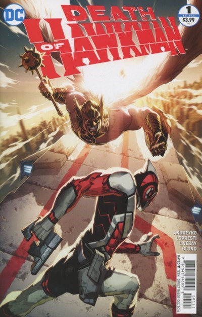 THE DEATH OF HAWKMAN #1B